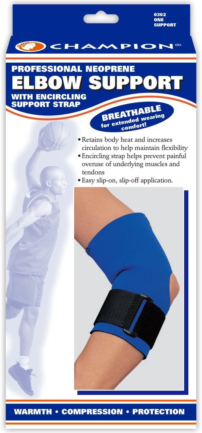 Image 5 of OTC Neoprene Elbow Support with Strap
