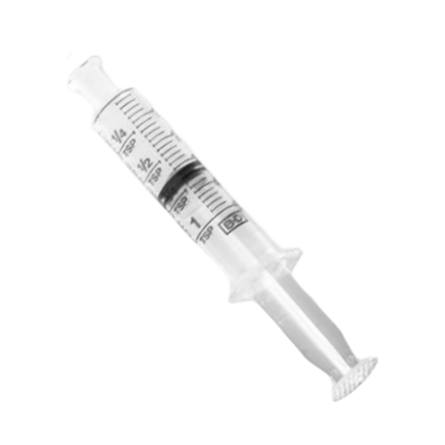5 mL Oral Syringe - CLEAR
