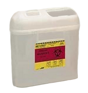 5.4 Quart Pearl BD Sharps Container Side Entry 305425