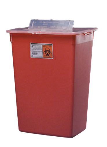 10 Gallon Red Sharps-A-Gator Sharps Container
