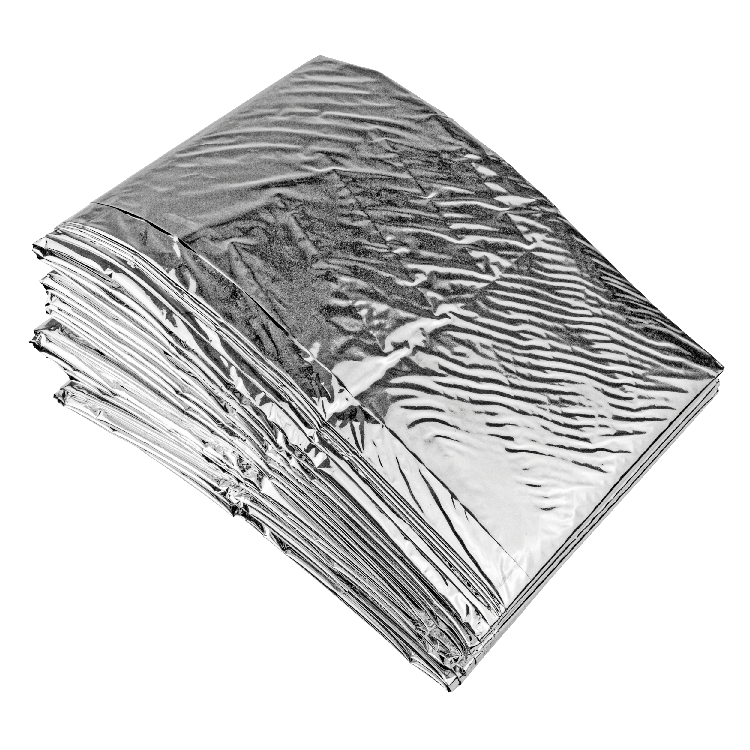 Image 1 of Dynarex Mylar Aluminum Rescue Blanket