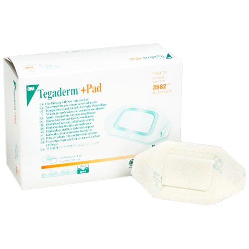 3M 3582 Tegaderm +Pad 2 x 2-3/4 Dressing