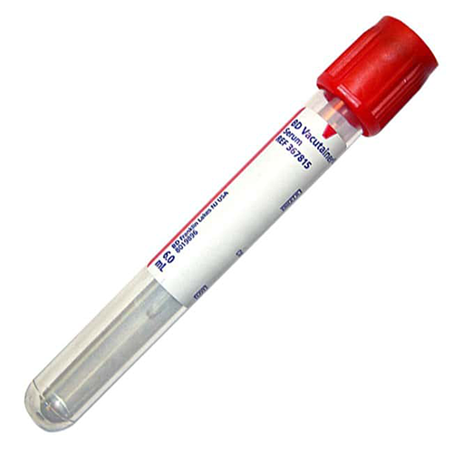 Plastic Red Serum Tube - 367815