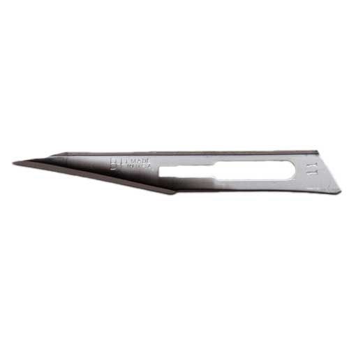 #11 Bard-Parker 371111 Carbon Steel Scalpel Blades with Rib-Back Design