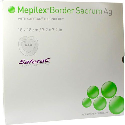 Molnlycke Mepilex 382090 Border Sacrum Ag