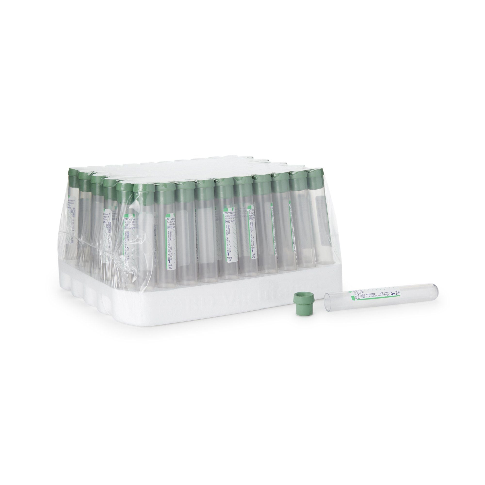 Vacutainer Sodium Heparin Blood Collection Tubes
