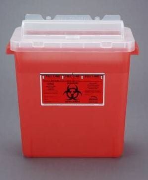 Bemis 3 Gallon Translucent Lid and Red Base