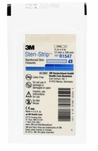 Image 4 of 3M Steri-Strip Reinforced Adhesive Skin Closures