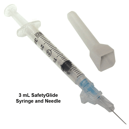 3 mL SafetyGlide