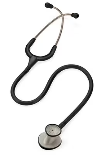 Black stethoscope