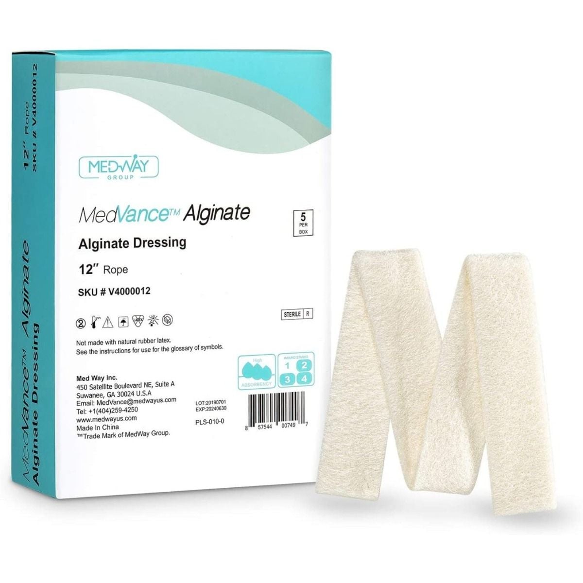 Image 1 of MedVance Alginate Dressing