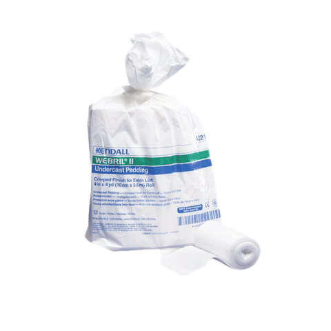 Image 1 of Covidien Webril II Cotton Undercast Padding Crimped Finish