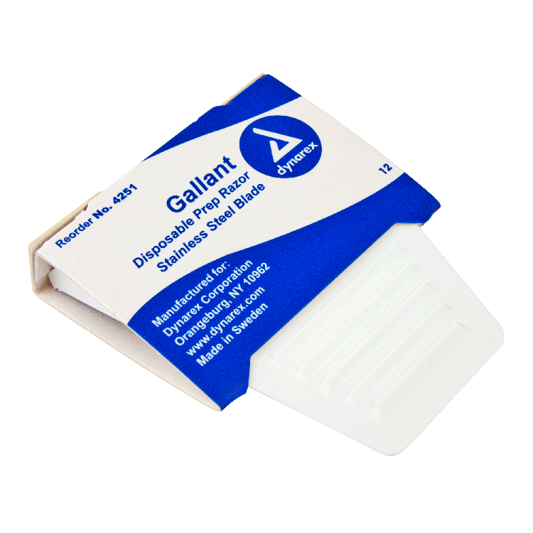 Dynarex Disposable Gallant Prep Razor - 4251