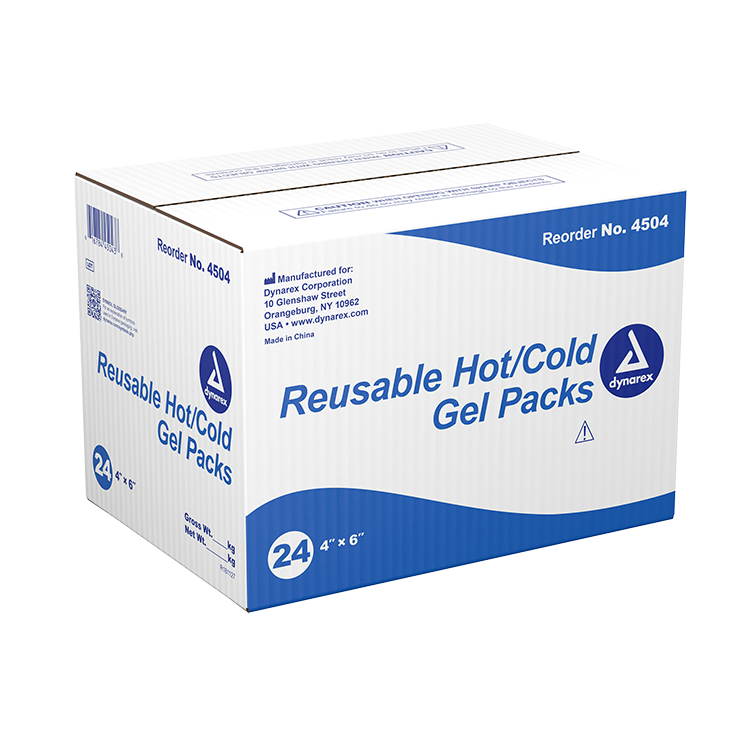 Dynarex Reusable Instant Hot and Cold Gel Packs