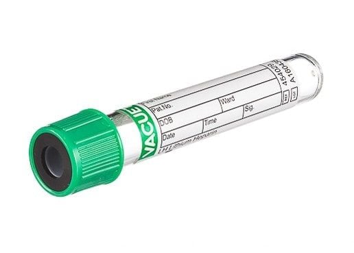 4 mL Pull Cap - Lithium Heparin, 13 x 75mm | 454029