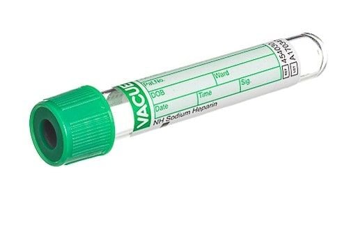 4 mL Pull Cap - Sodium Heparin, 13 x 75mm | 454030