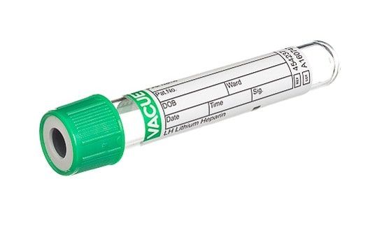 2 mL Pull Cap - Lithium Heparin, 13 x 75mm | 454237