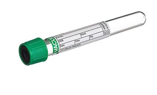 6 mL Pull Cap - Lithium Heparin, 13 x 100mm | 456088