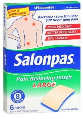 Salonpas, large - box of 6