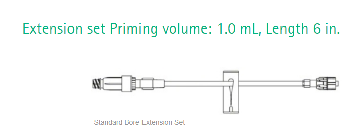 ULTRASITE Standard Bore Extension Sets