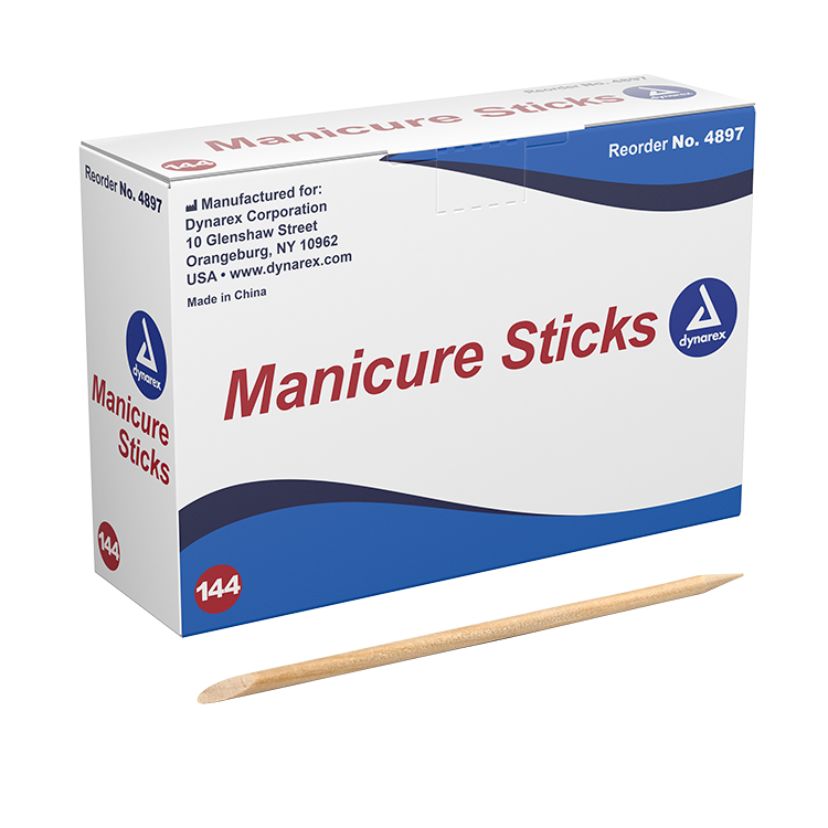 Dynarex Wooden Manicure Sticks