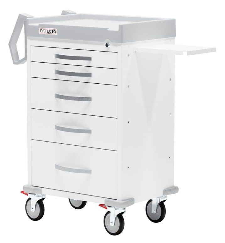 5-Drawer Cart With Tray