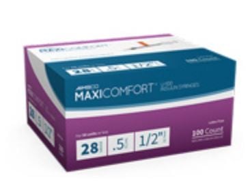 28 Gauge, 0.5cc, 0.5 Inch Syringes
