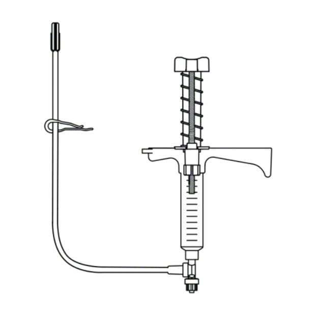 10CC Luer Lock Syringe with 30” Transfer Set