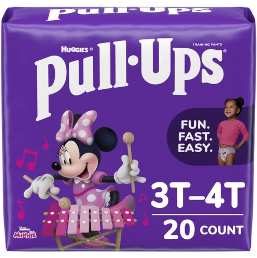 Huggies Pull-Ups Girls Potty Training Pants - 3T-4T