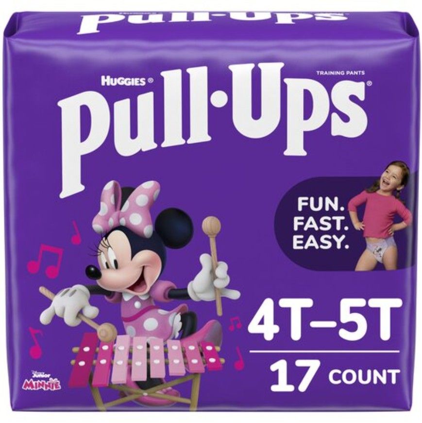 Huggies Pull-Ups Girls Potty Training Pants - 4T-5T