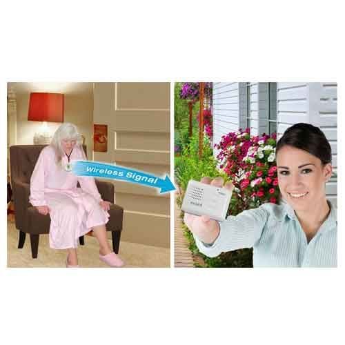 Caregiver Pager in Use