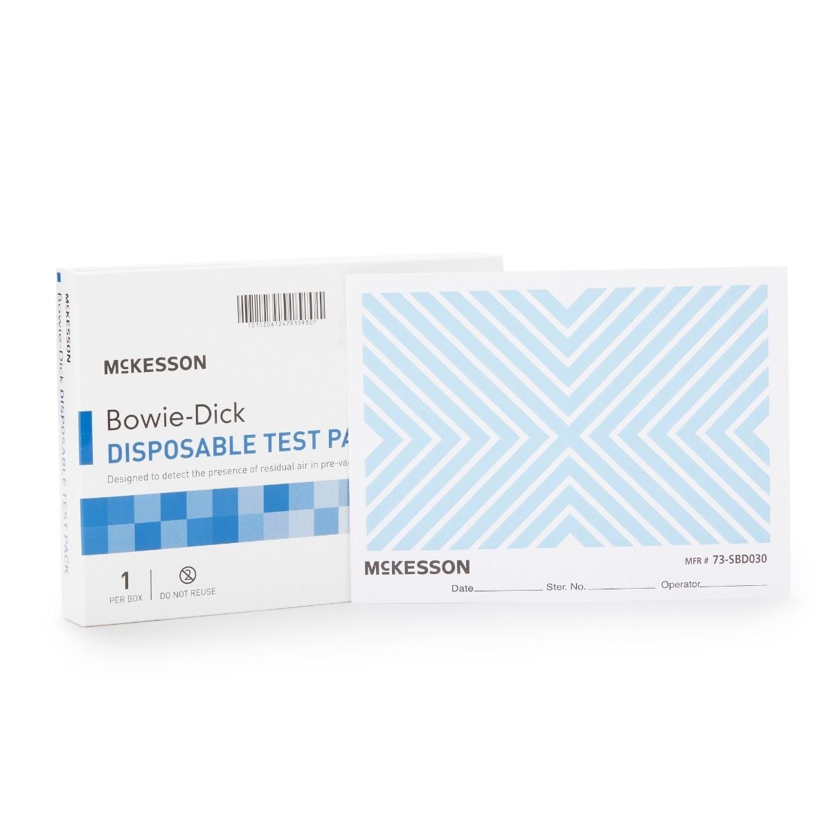 Mckesson Bowie-Dick Disposable Test Pack