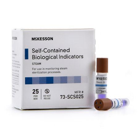 McKesson Self-Contained Steam Biological Indicators