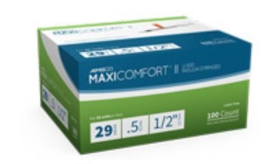 29 Gauge, 0.5 cc, 0.5 Inch Syringes