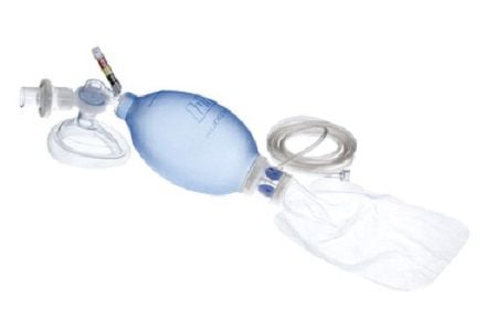 Teleflex Lifesaver Disposable Manual Resuscitator with bag and mask