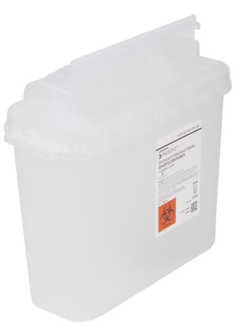 White Sharps Container
