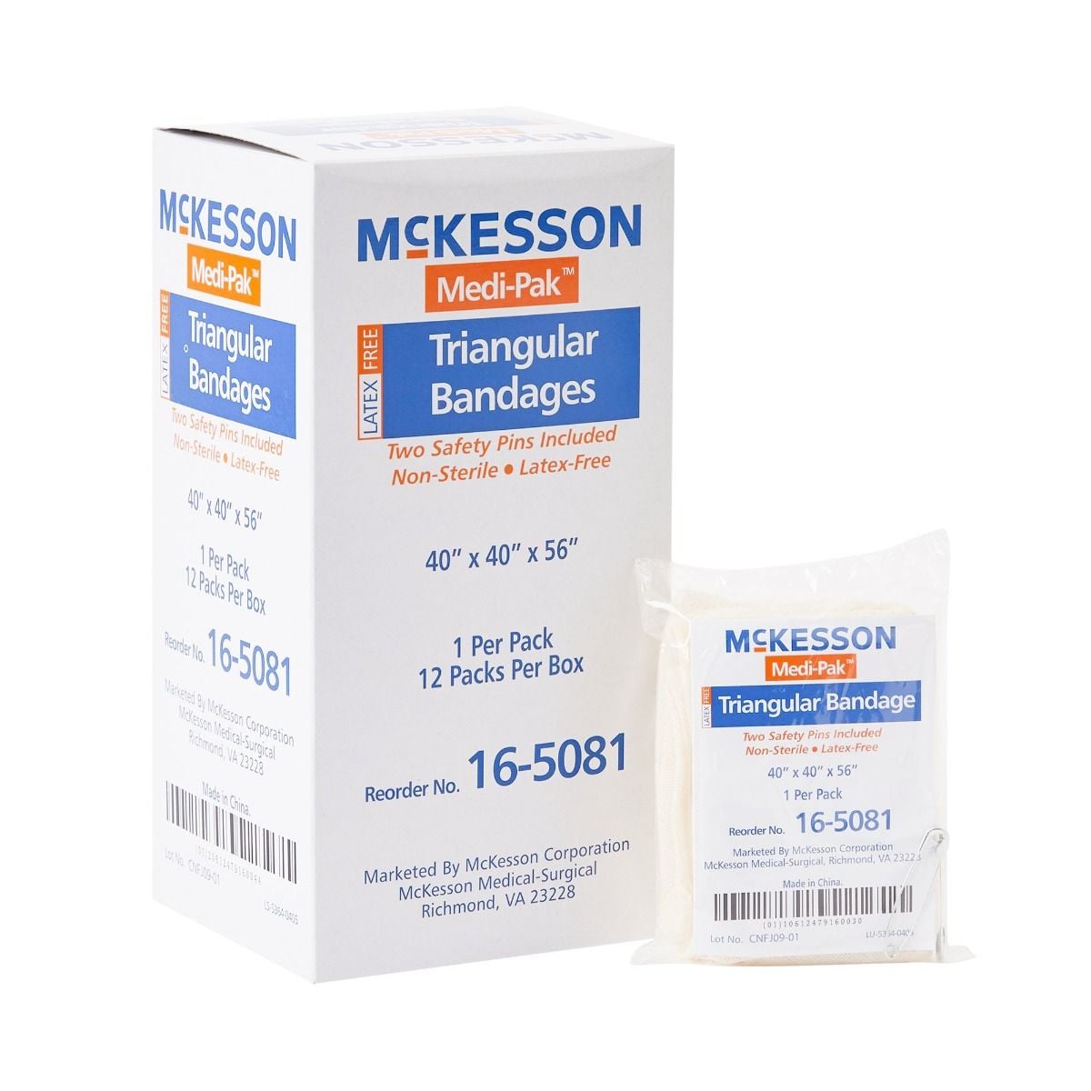 McKesson Triangular Bandages
