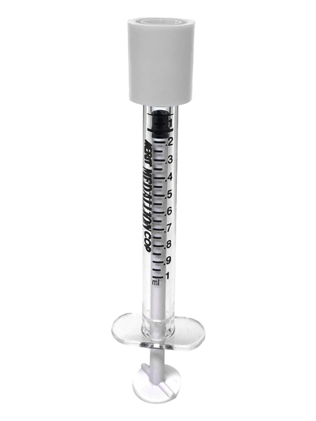 White-capped syringe