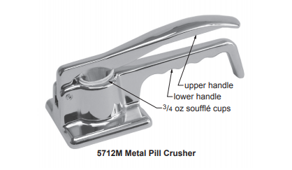 Metal Pill Crusher