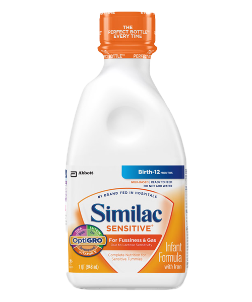 Similac Sensitive Infant Formula with Iron 32 Ounce Bottle