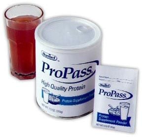 Hormel ProPass Protein Powder, Whey - 7.5 oz Can, 8 Gram Packets