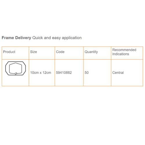 IV3000 Frame Delivery 4 x 4-3/4 Inch