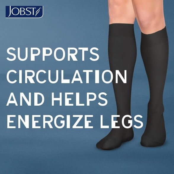 Supports circulation and helps energize legs