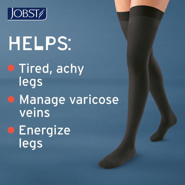 Helps: tired, achy legs, manage varicose veins, energize legs