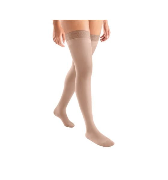 Silky Beige Socks