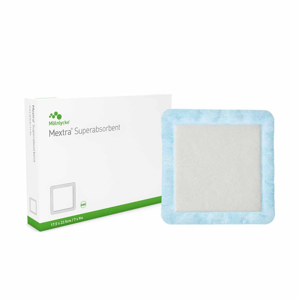 Molnlycke Mextra Superabsorbent Wound Dressing | High Fluid