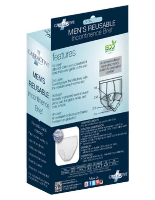 CareActive Mens Incontinence Briefs Box