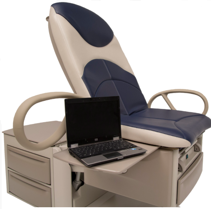 Image 5 of Brewer Access 6501 High-Low Exam Table, Power Back, Pelvic Tilt & Drawer Warmer