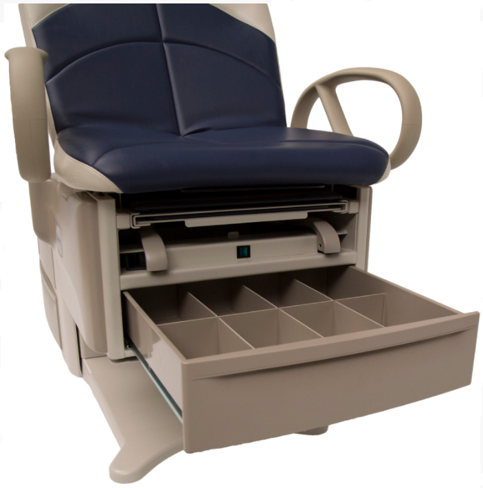 Image 2 of Brewer Access 6501 High-Low Exam Table, Power Back, Pelvic Tilt & Drawer Warmer