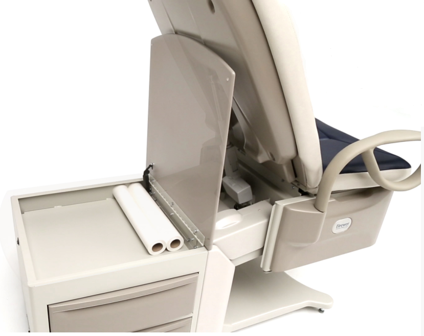 Image 4 of Brewer Access 6501 High-Low Exam Table, Power Back, Pelvic Tilt & Drawer Warmer